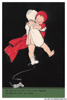 CAR-AEZP18-1004-ILLUSTRATOR - GURFRE - A Promising Baby - That's What He Knows