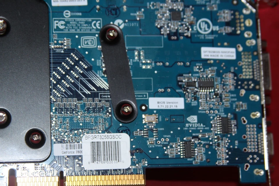 BFG Nvidia GeForce 7800 GS OC, 256MB GDDR3, AGP Graphics Card. (BFGR78256GSOC) - Image 3 of 4