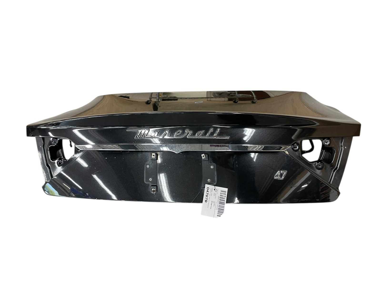 2008-2016 MASERATI GRANTURISMO REAR TRUNK DECK LID NERO PASTELLO (NER) OEM