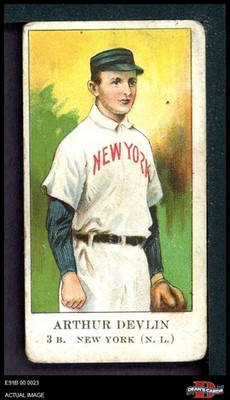 1909 American Caramel E91-B Art Devlin Type B 1.5 - FAIR