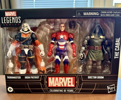 Marvel Legends Hasbro85th Anniversary Taskmaster, Iron Patriot, Doctor Doom