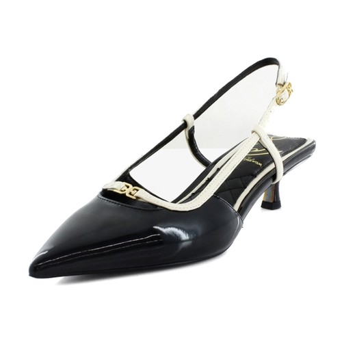 Sam Edelman Toni Women's Heels Black/Alpine Ivory Size 8 M