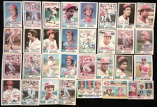 1982 Topps Johnny Bench #400+401, Tom Seaver #30+31 Plus Reds Complete Team