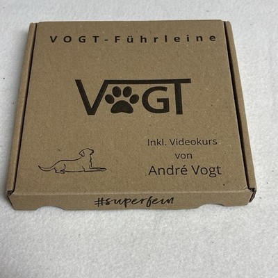 Vogt Führleine, Hellblau, 1m, Neu (S113)