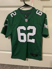 Jason Kelce Kelly Green Eagles NFL Jersey Youth Medium