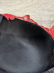 Ann Summers Nightfall Red & Black Corset Size 16 D-DD