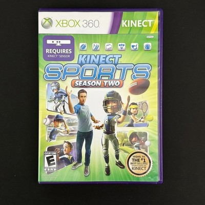 Kinect Sports Season Two (Xbox 360, 2011) Tested & Working - Original Case
