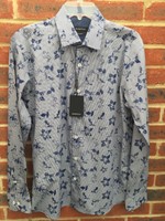 Bugatchi - Shaped Fit - S/s'17 Style - Ds3182l31s/navy - Size M - £149r.r.p. Bugatchi - Shaped Fit - S/s'17 Style - Ds3182l31s/navy - Size M - £149r.r.p.