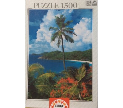 Educa Puzzle - Insel Mahe Seychellen - 1500 Teile - Neu Versiegelt