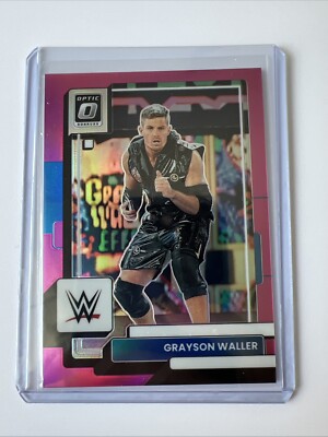 2023 Panini Chronicles Optic Pink #357 Grayson Waller SmackDown #/199