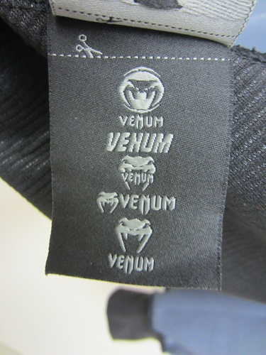 UFC Venum Hoodie Women MMA Full Zip Black Walk Out Fighting Training Jacket M - Picture 20 of 22