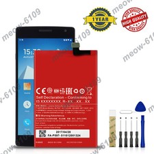 For 1 OnePlus 2 A2001 A2003 A2005 Replacement Battery BLP597 Tools