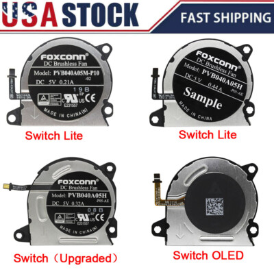 OEM Cooling Fan Internal CPU Replacement For Nintendo Switch