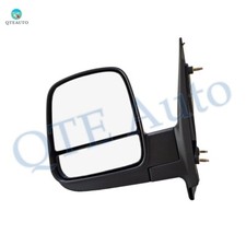 Left Side Manual Foldaway View Mirror Dual Glass For 2008-2021 Gmc Savana 3500