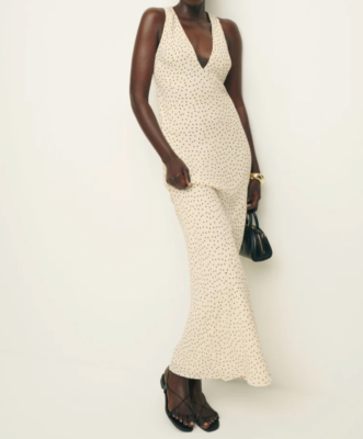 reformation milan dress ivory Reformation, Milan New Wedding Dress Save 30%