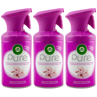 Air Wick pure Duftspray KIRSCHBLÜTENZAUBER 3 x 250ml Raumspray Lufterfrischer