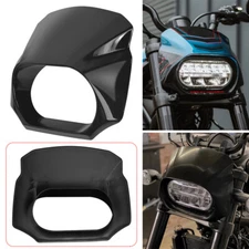 Front Headlight Fairing Cover For Harley Sportster S RH1250S 2021-UP Gloss Black