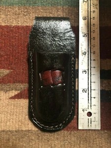 Fits One Single Stack 45ACP Model 1911 Leather Magazine w USA Flag