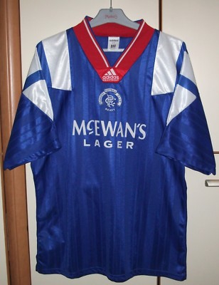 Rangers Glasgow 1992-1994 Home football shirt jersey adidas