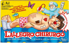 L'Allegro Chirurgo, Gioco Da Tavolo Elettronico Del Dottore, Set Medico Con Cart