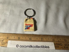 Vintage 1980's Plastic Key Chain Sencor DF Herbicide Lawn Care Farm Farming