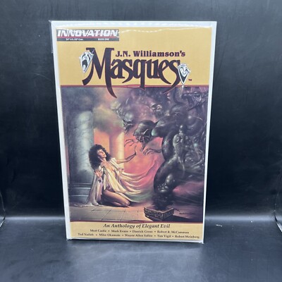 J.N. WILLIAMSON'S MASQUES #1 INNOVATION PRESTIGE FORMAT COMIC BOOK (A11)