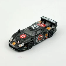 Sparky 1:64 Anime Expo version Porsche 911 GT1 EVO alloy car model Black