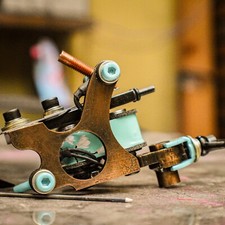 Handmade tattoo machine fine liner 3-11rs - Running 150-160 Hz  4V, 140 grams