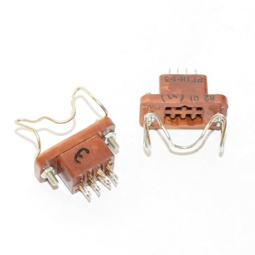 8 PIN RG1N-1-3 РГ1Н-1-3 LOT=2 RUSSIAN LOW-FREQUENCY CARBOLITE CONNECTOR 3A 400V - Picture 4 of 4