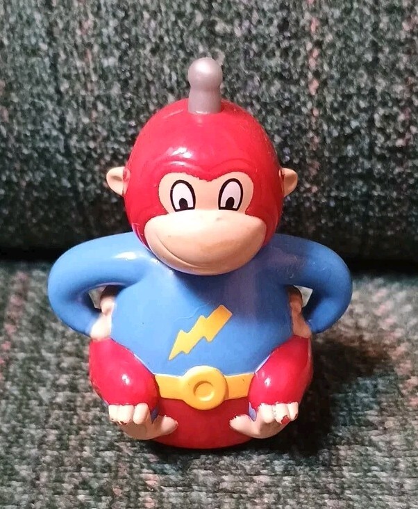 PBS Word Girl Captain Huggy Face Monkey Plastic Figure Toy