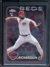 2024 Topps Chrome Lyon Richardson #230 Rookie RC Cincinnati Reds