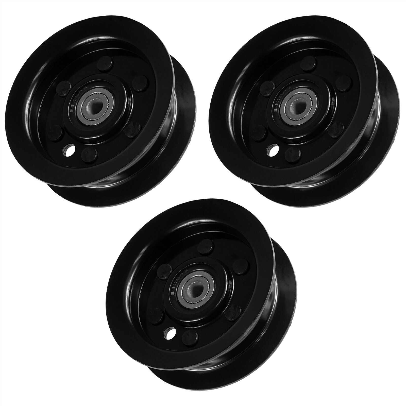 3 Flat Idler Pulley For Toro Z5000 Z5020 ZS5000 SS5000 50" Deck 132