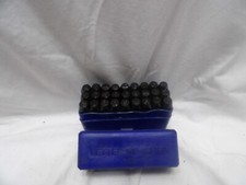 6mm Letter Metal Steel Stamp Set