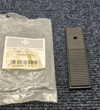 ( QTY 3 ) H & H Barrington GBABP100MBL: Backplate/Knob MBL L100mm