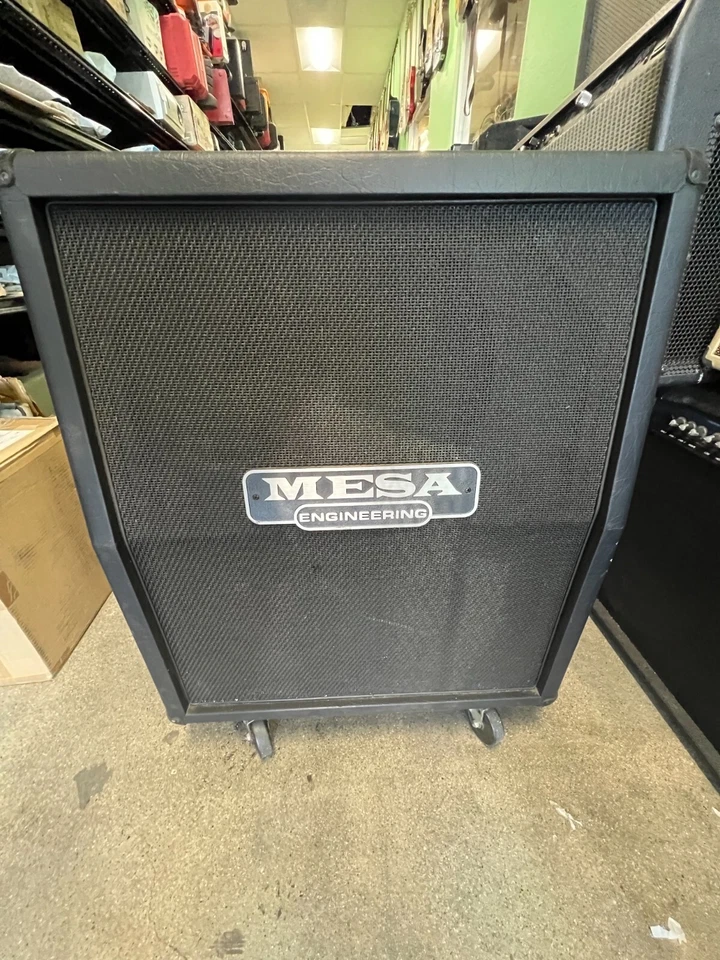 Mesa/Boogie Vertical/Inclinado Rectificador 2x12" 2FB 140W Guitarra Altavoz Gabinete Negro Foto 3 de 4