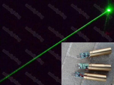 1x DIY 200mW Green Laser Diode Dot Beam Lab Green Laser Module High Power Lazer