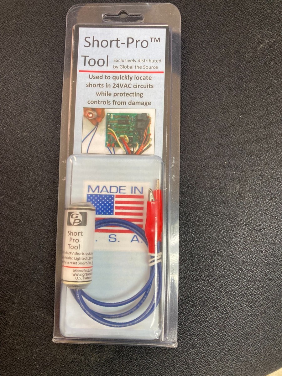 Original Genuine Short Pro Tool GSPRT/ZSPRT Locate Shorts in 24 V