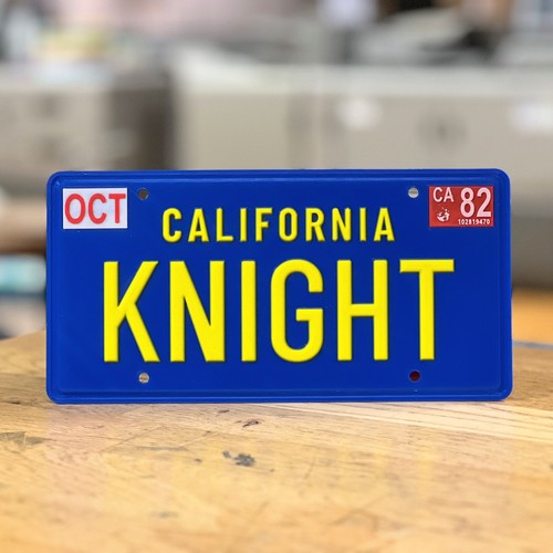 Knight Rider KITT License
