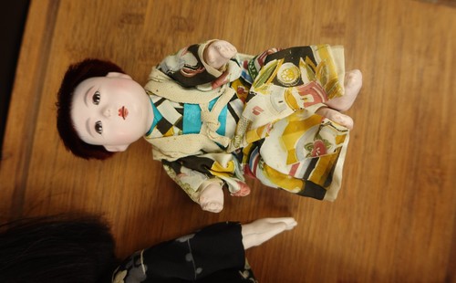 Muñeca japonesa kimono de seda - Imagen 13 de 19