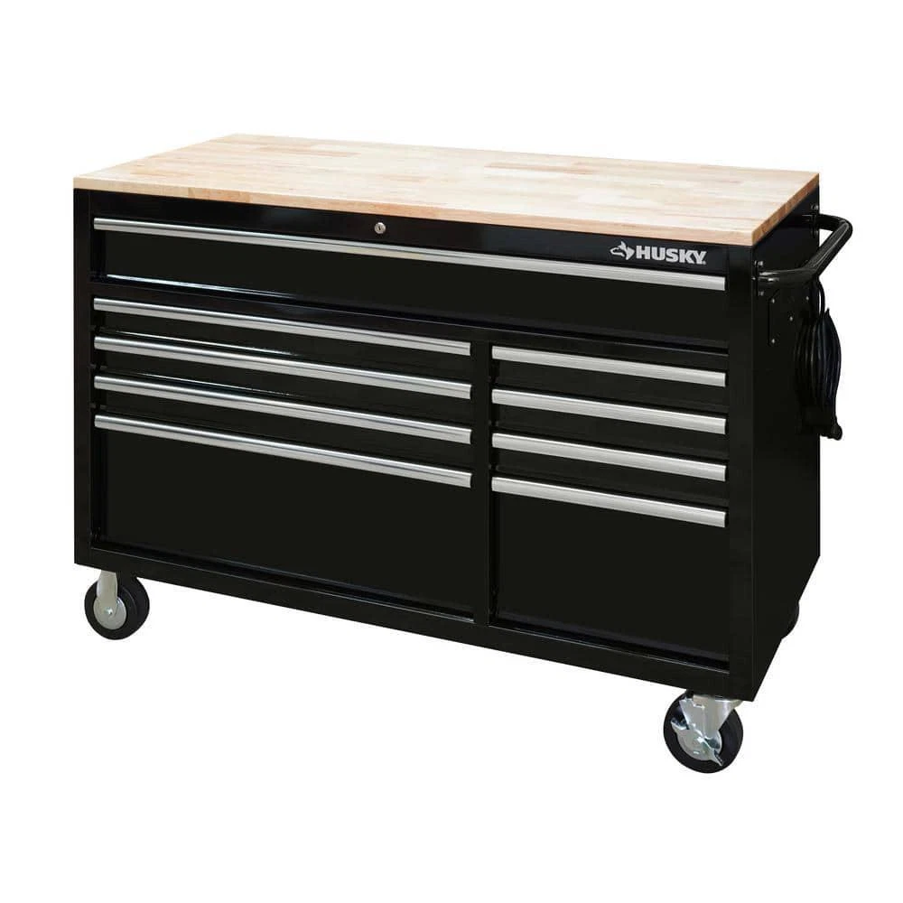 Craftsman toolbox clearance wood top