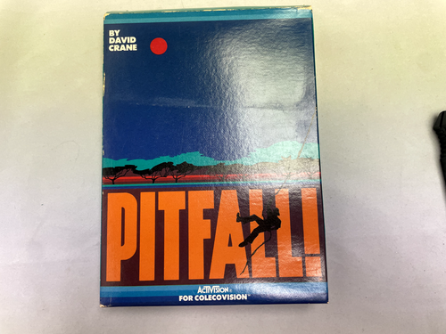 1983 Activision Colecovision Game Cartridge Pitfall! Complete Box & Manual - Picture 5 of 18