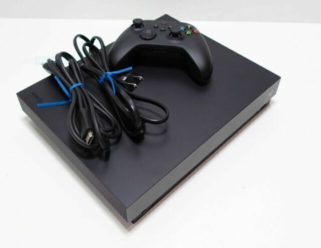 Microsoft 1787 XBox One X 1TB HDD, controller, cords