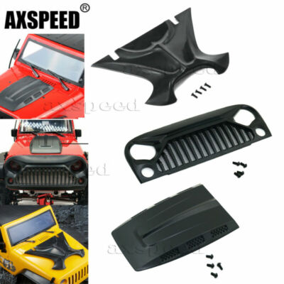 Engine Hood Front Face Motorabdeckung Für SCX10 Wrangler 313mm 1/10 RC Crawler