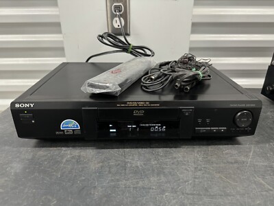 Sony DVP-S330 Single Disc CD/DVD Video Player & OEM Remote - Tested