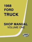 1968 Ford Truck Shop Manual (4 Vol) (For: Ford)