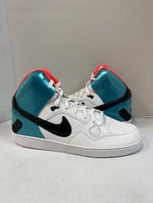 Nike Son Of Force Mid White Sport Turquoise 2013 Size 13 Brand New 616281-101