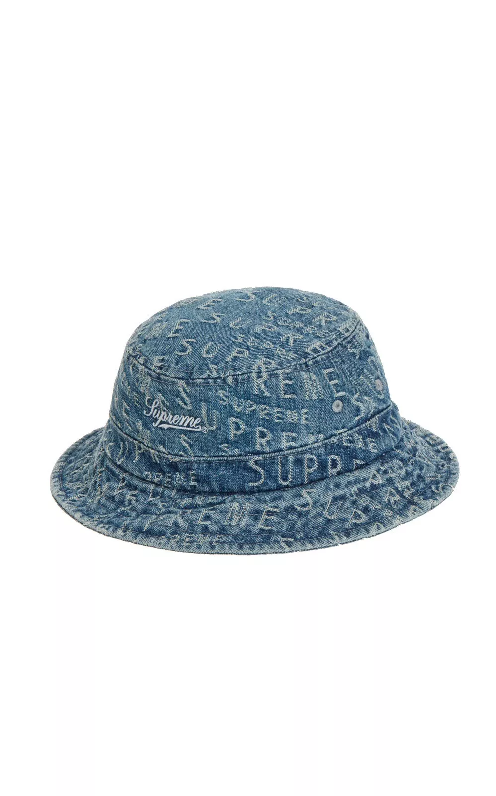 concasseur denim logo Supreme Warp Jacquard
