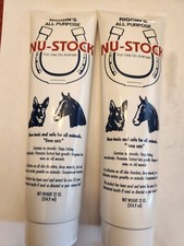 RIGGIN'S Nu-Stock NUSTOCK 12 Oz for all animals -Dogs, Horses, Cats Lot of 2