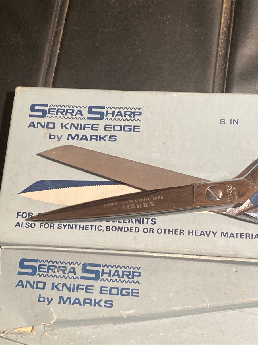 Serra Sharp Scissors Knife Edge By Marks 404/8 Made In