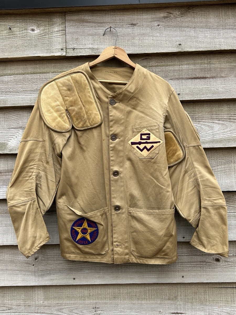 1950s Reeves Army Twill Imperial 10X Shooting Jacket W/Patches